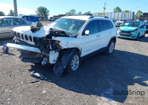 2019 Jeep Cherokee Latitude 4X4 из США, поврежденный, VIN 1C4PJMCX5KD233735